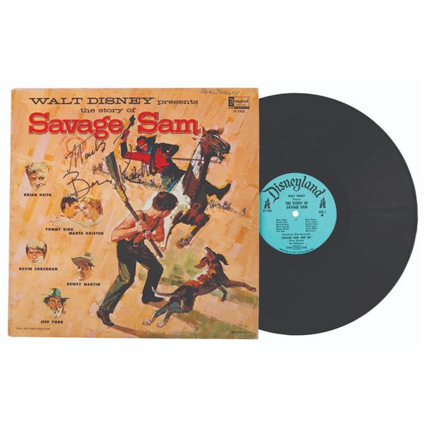 A Signed "The Story of Savage Sam" Album.