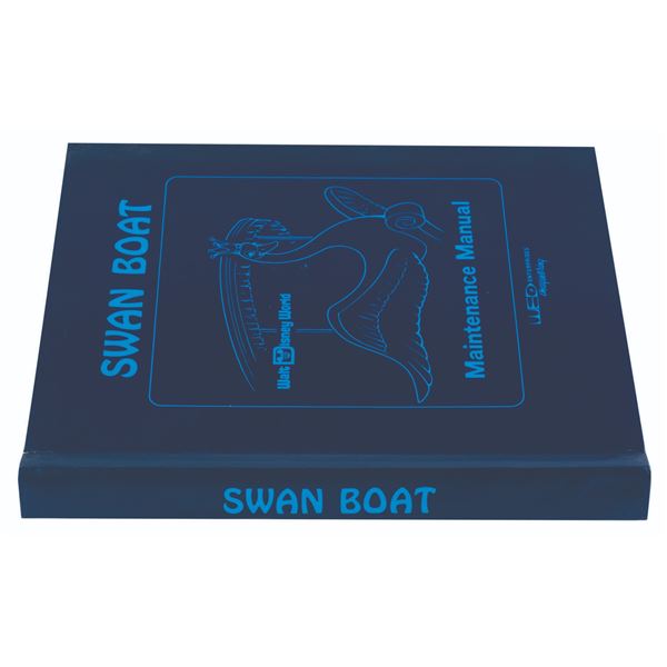 A Walt Disney World Swan Boats Maintenance Manual.
