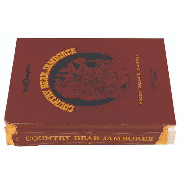 A Country Bear Jamboree Maintenance Manual.