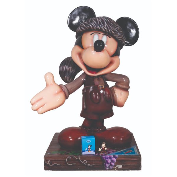 The Mickey Mouse 75 InspEARations Fess Parker Statue.