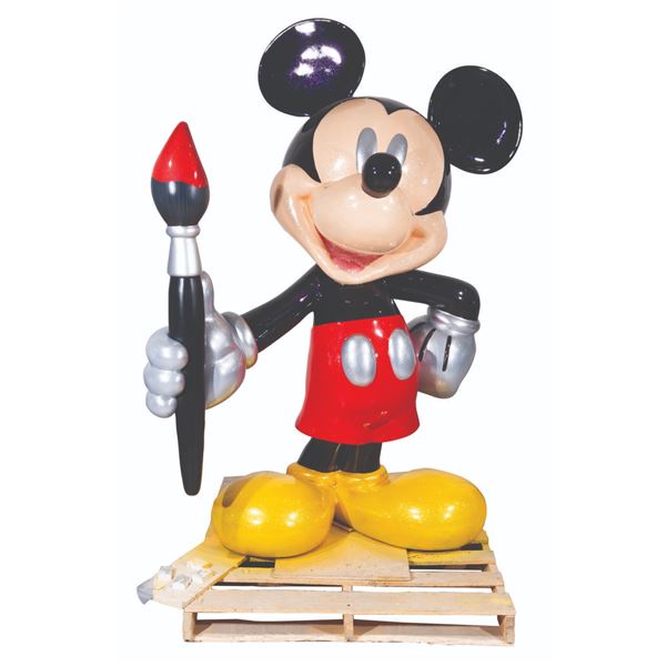 A 6-Foot Tall Mickey Mouse 75 InspEARations Statue.