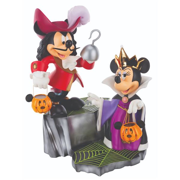 A Disneyland Halloween Time Mickey and Minnie Magical Big Fig.