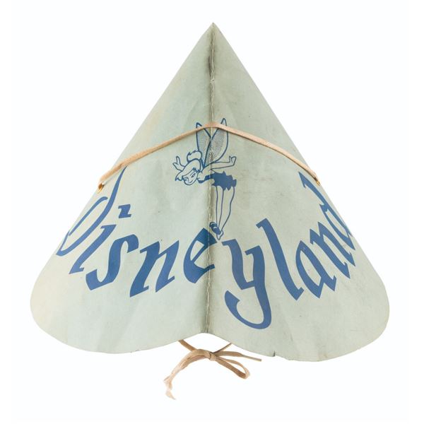 A Rare Early Disneyland Paper Sun Hat.