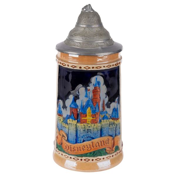 A Rare Early Disneyland Souvenir German Stein.