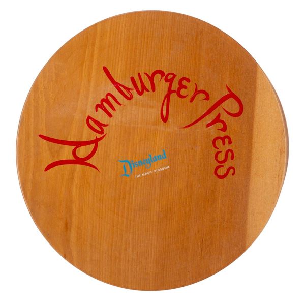A Disneyland Hamburger Press.