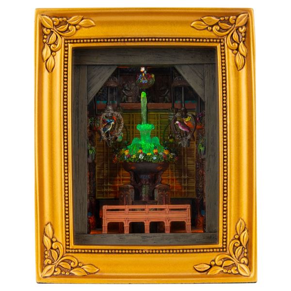 A Disneyland Enchanted Tiki Room Olszewski Diorama.