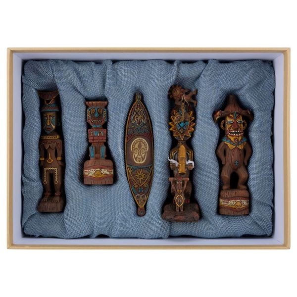 A Kevin & Jody Enchanted Tiki Room Garden Gods Box Set.