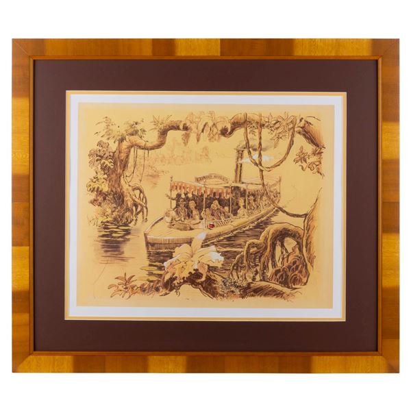 A Harper Goff Jungle Cruise Concept Print.