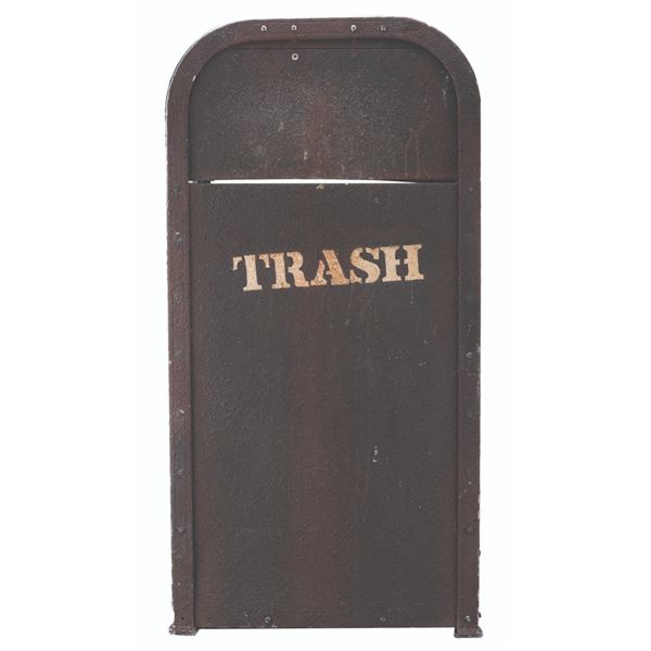 An Indiana Jones Adventure Trash Can.