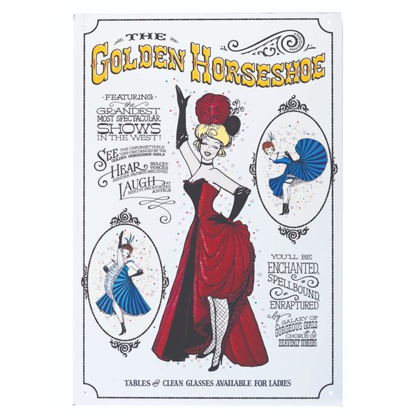 A The Golden Horseshoe Sign.