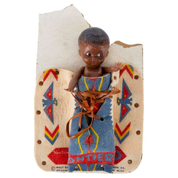 An Early Frontierland Native American Doll.