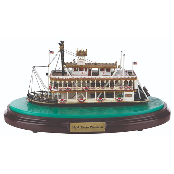 A Mark Twain River Boat Model by Olszewski.