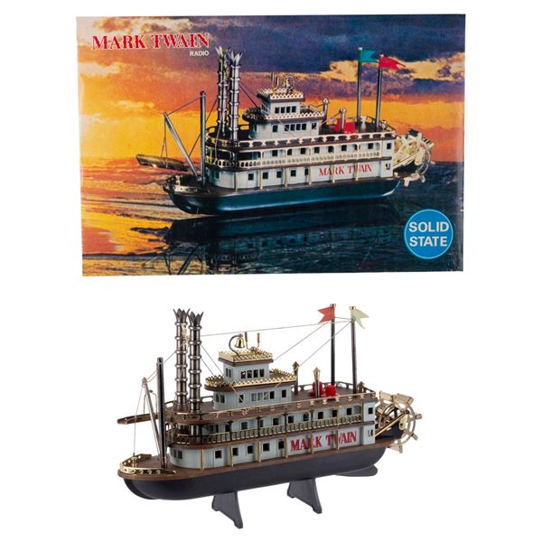 A Mark Twain Riverboat AM Radio.