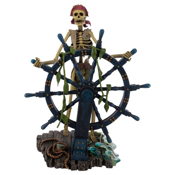 A Pirates of the Caribbean Skeletal Helmsman Big Fig.