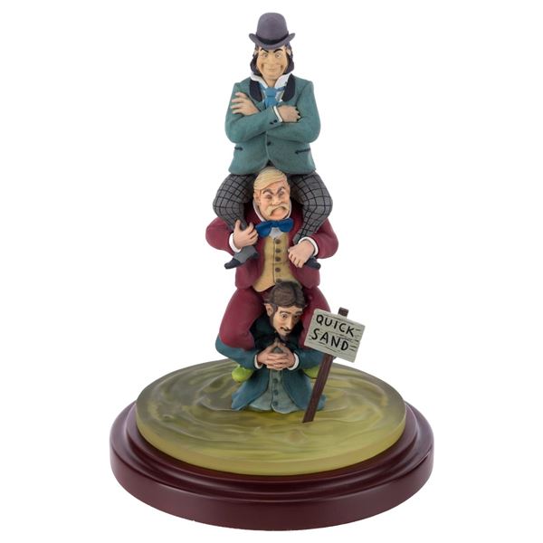 A Haunted Mansion Stretch Portrait Quicksand Men Figure.