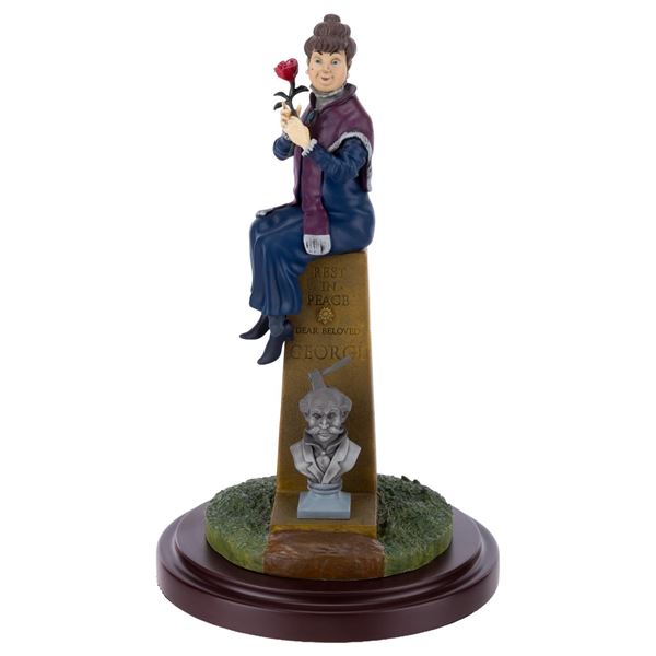 A Haunted Mansion Stretch Portrait Widow Figure.