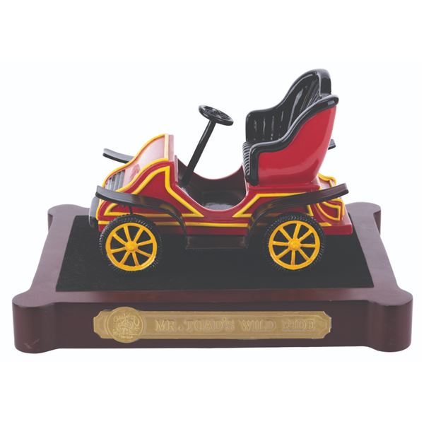 A Disneyland Mr. Toad's Wild Ride Attraction Vehicle Figure.