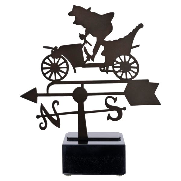 A Mr. Toad Limited Edition 50 Weathervane.