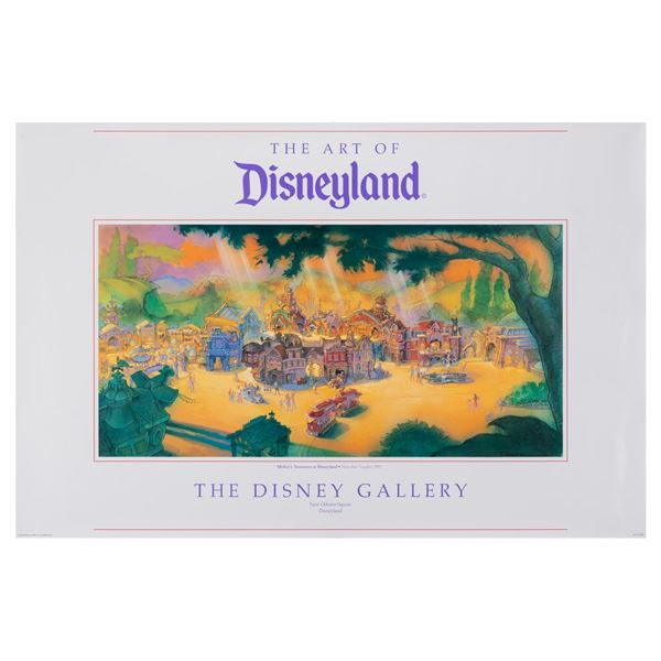 A Disney Gallery Mickey's Toontown Poster.