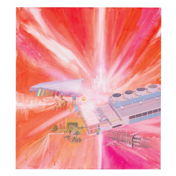 A Walt Disney World Original Promotional Painting.