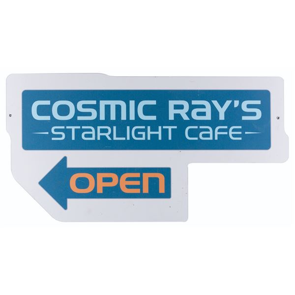 A Cosmic Ray's Starlight Cafe Sign.