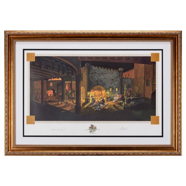 A Multi-Signed Pirates of the Caribbean Print.