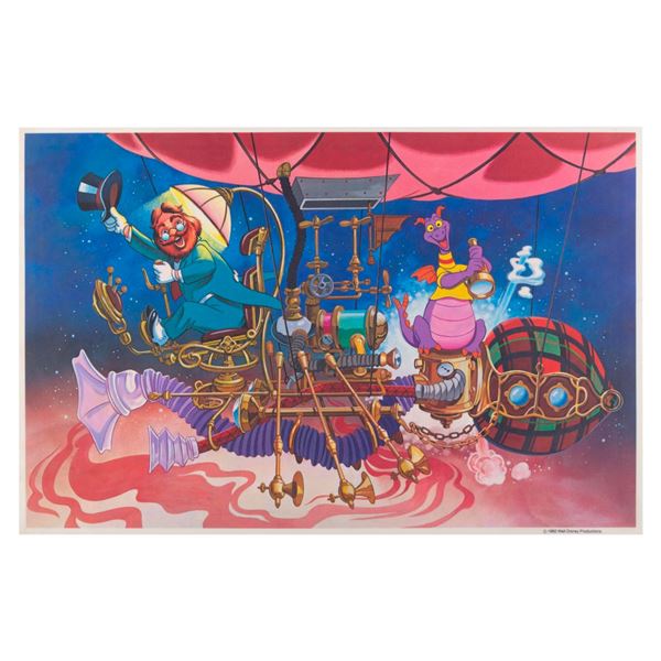An EPCOT Center Journey Into Imagination Placemat.
