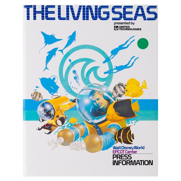 A The Living Seas Press Information Folder.