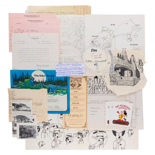 Carl Ellwood's Fort Wilderness Notes & Ephemera.