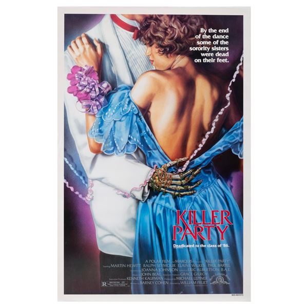 A "Killer Party" One-Sheet.
