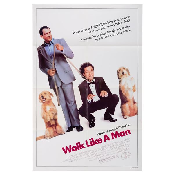 A "Walk Like A Man" One-Sheet.