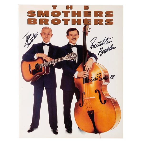 A Signed Smothers Brothers Promotional Booklet.