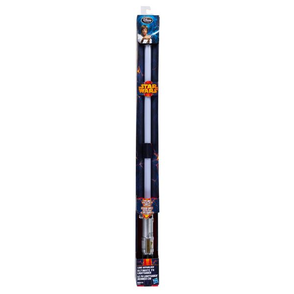 A Luke Skywalker Ultimate FX Lightsaber.