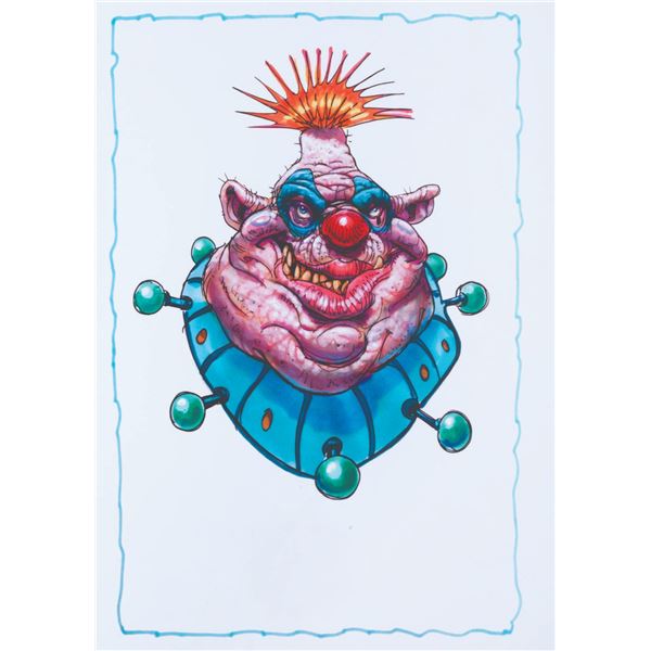 A Killer Klowns "Bombo" Print.