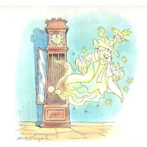 A "Funky Phantom" Original Bob Singer Drawing.