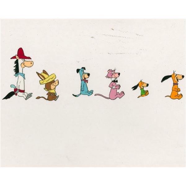 A "Yogi's Ark Lark" Multi-Character Production Cel.