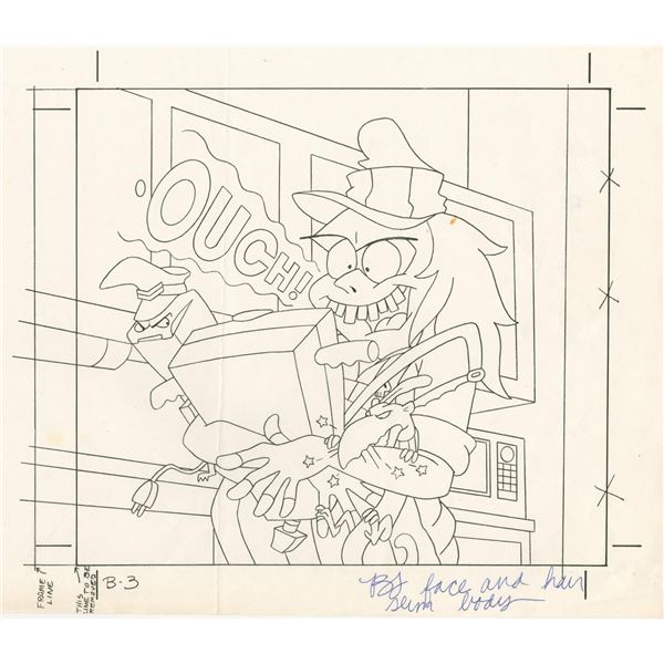 View-Master Slide "Beetlejuice" Development Artwork.