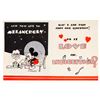 Image 2 : A Mickey Mouse "Gay and Jolly" Greeting Card.