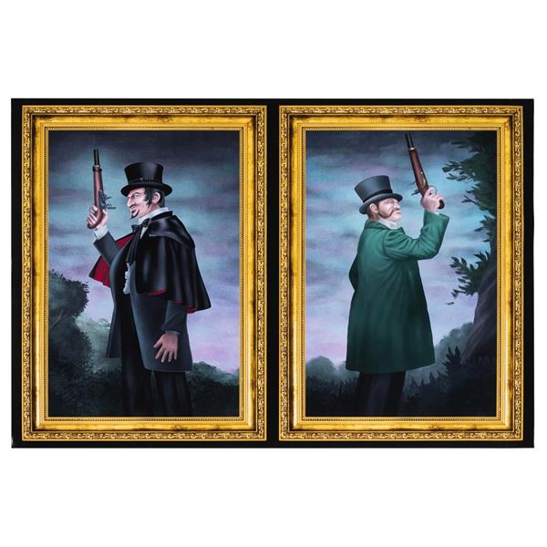 A Haunted Mansion Duelists Poster.