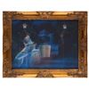 Image 2 : A Haunted Mansion Hatbox Ghost Canvas Print.
