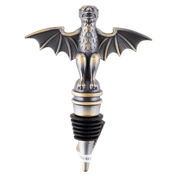 A Haunted Mansion Bat Stanchion Wine Stopper.