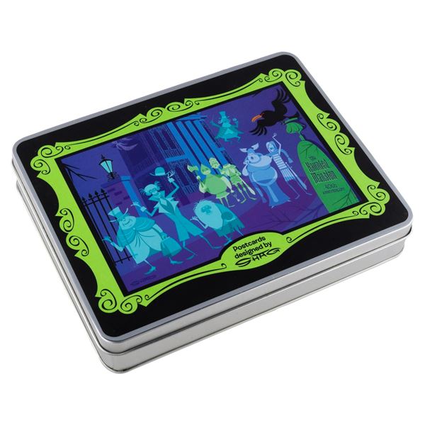 A Haunted Mansion 40th SHAG Postcard Giftbox Set.