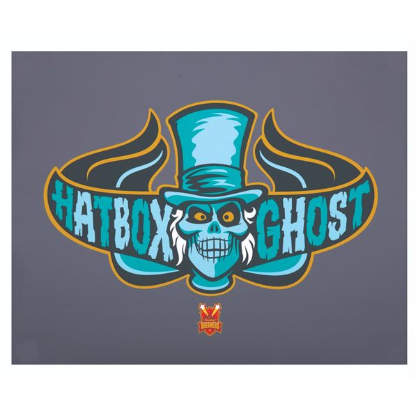 A Fantasyland Football Hatbox Ghost Poster Print.