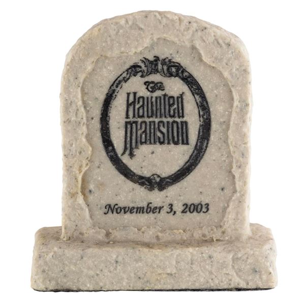 A "Haunted Mansion" Movie Tombstone.