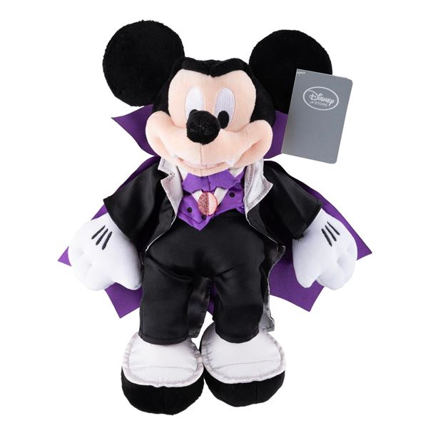 A Mickey Mouse Vampire Plush.