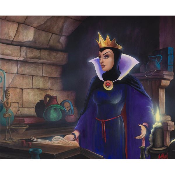 An Evil Queen Original Painting by James C Mulligan.