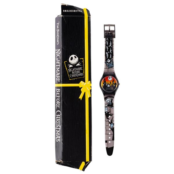 A "Nightmare Before Christmas" Burger King Jack Skellington Watch.