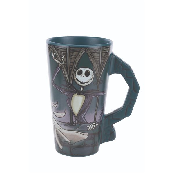 A "Nightmare Before Christmas" Jack Skellington Mug.