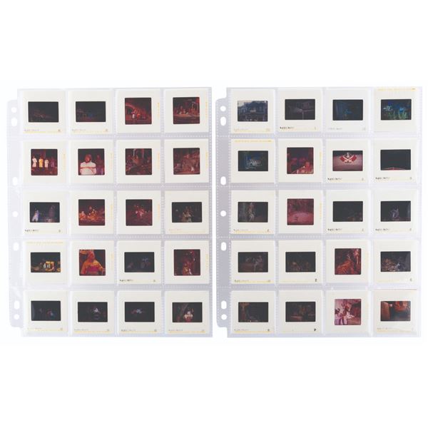 A Collection of Early Pirates of the Caribbean Slides.
