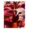 Image 1 : A Walk-Around Character Photograph of Snow White & Dwarfs.